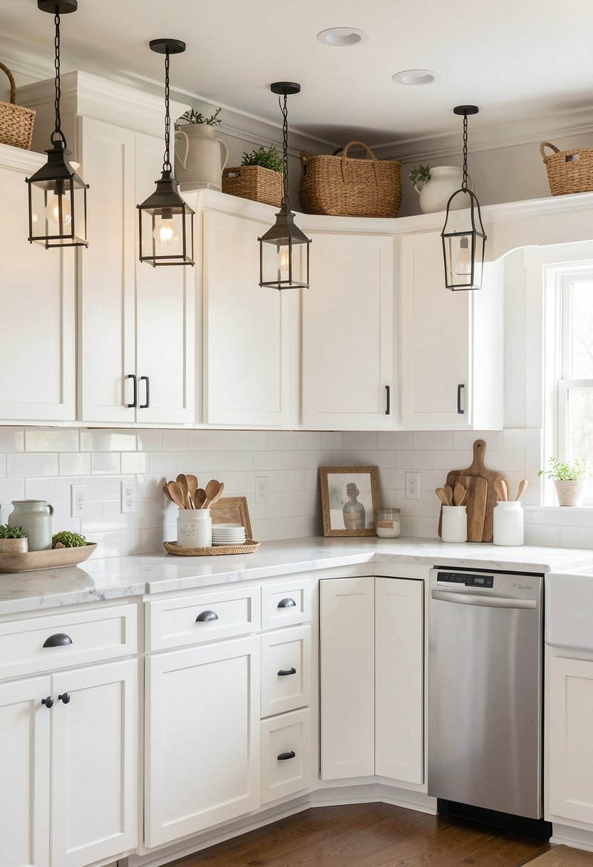 Add Metal Lanterns for Light
