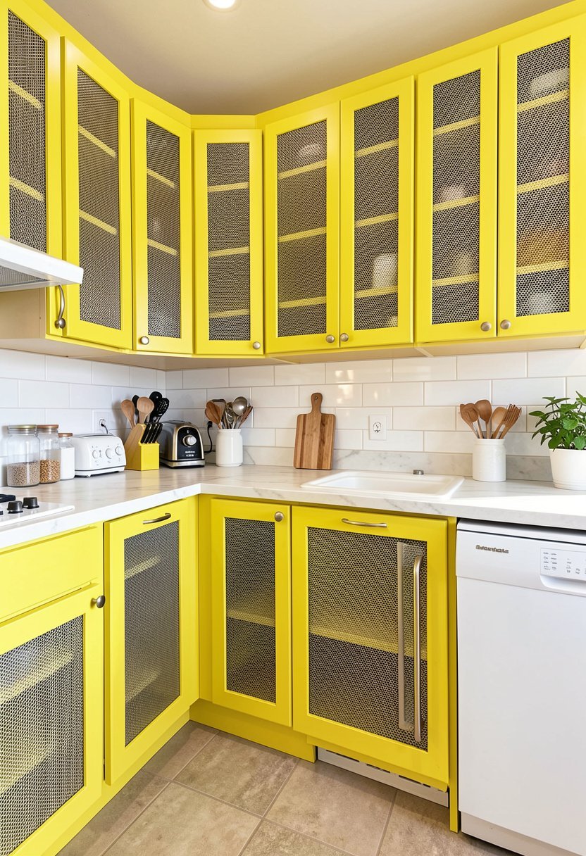 Add Metal Mesh Panels to Doors