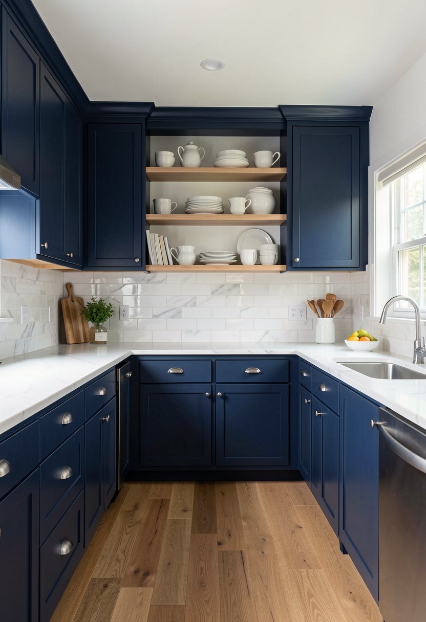 Add Open Shelving Above