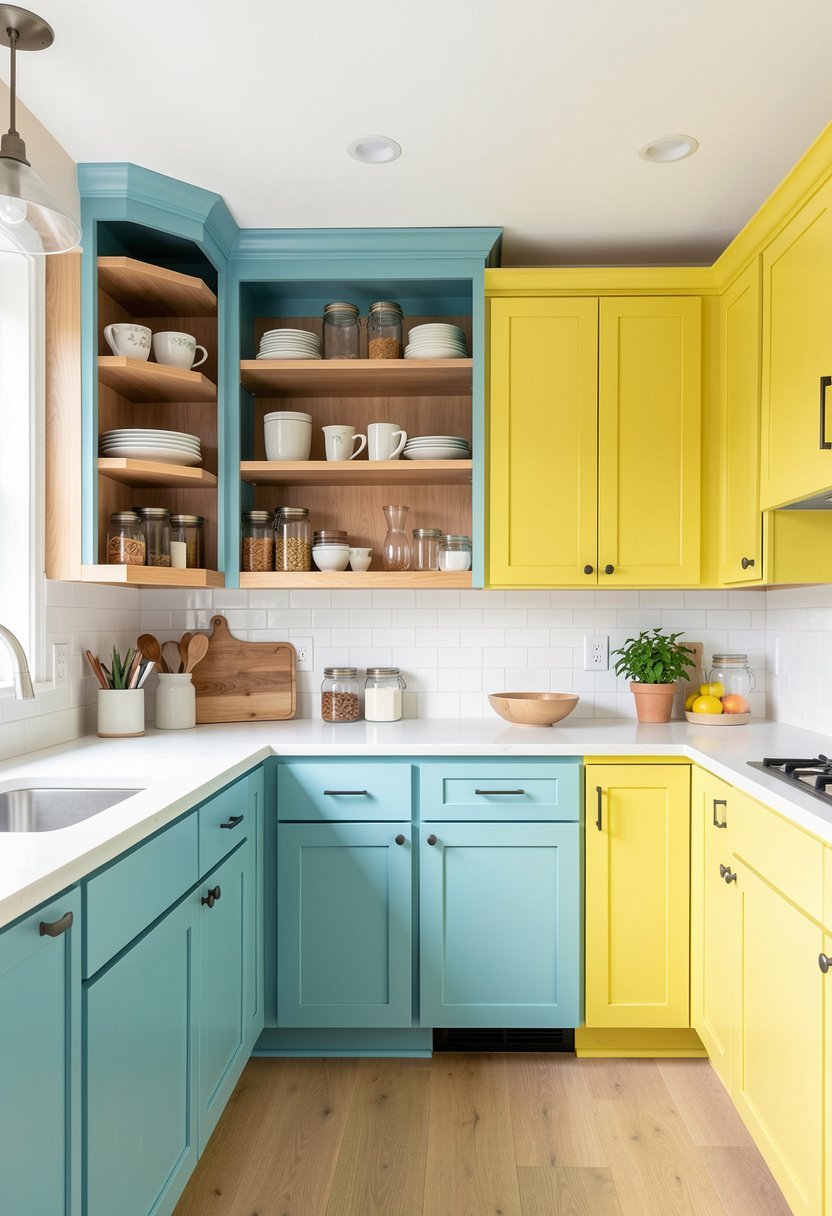 Add Open Shelving Sections