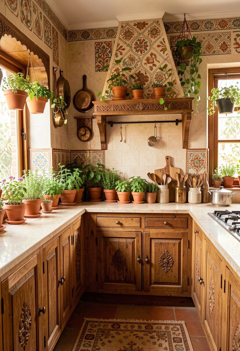 Add Potted Herb Plants