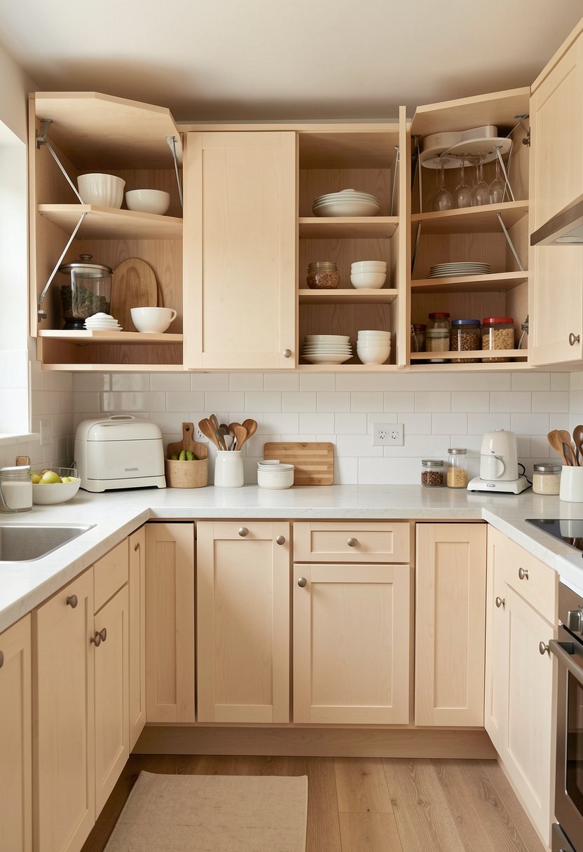 Add Pull Down Shelves
