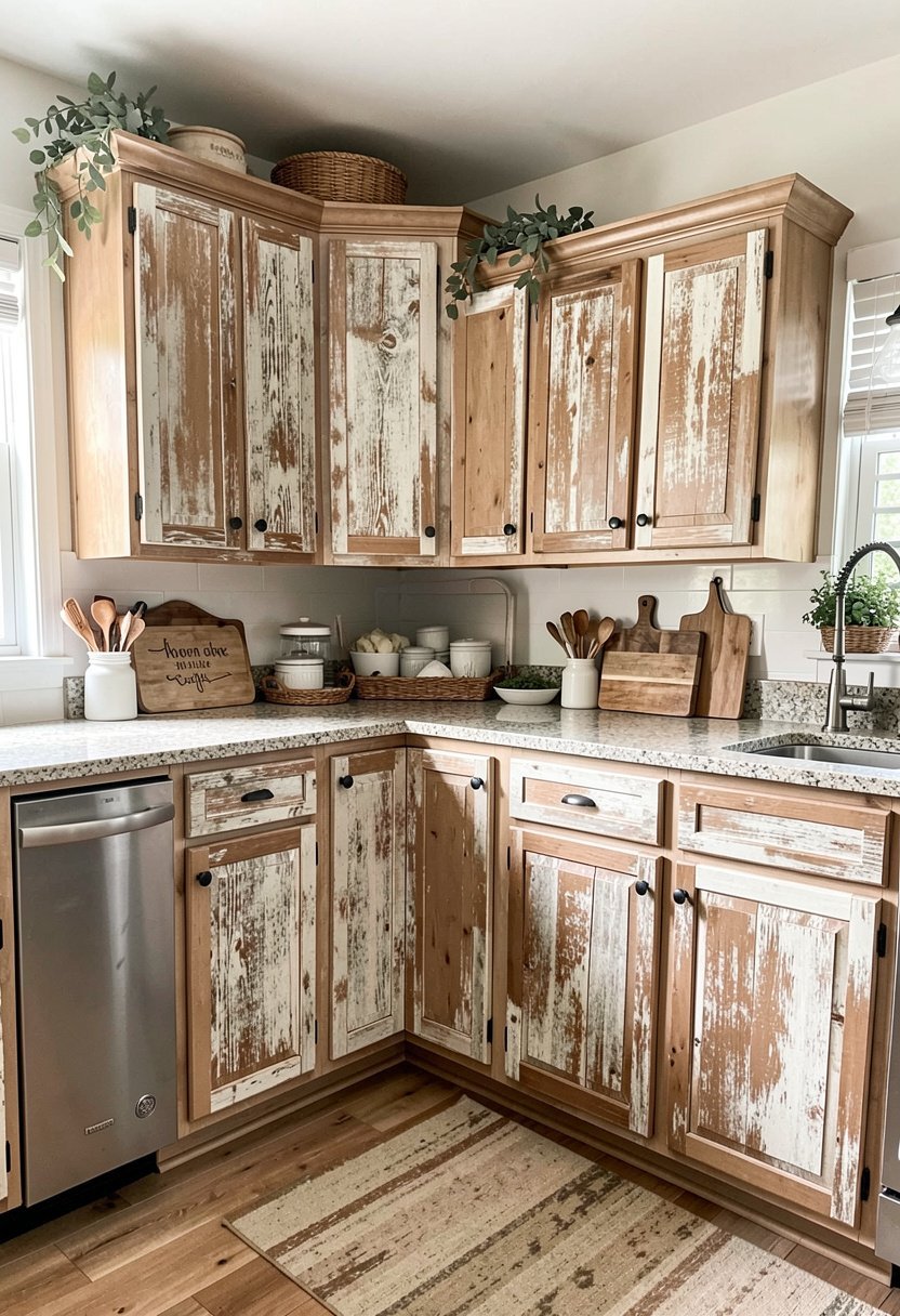 Add Some Distressed Wood Texture