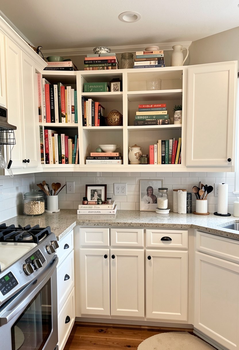 Add Stacks of Cookbooks