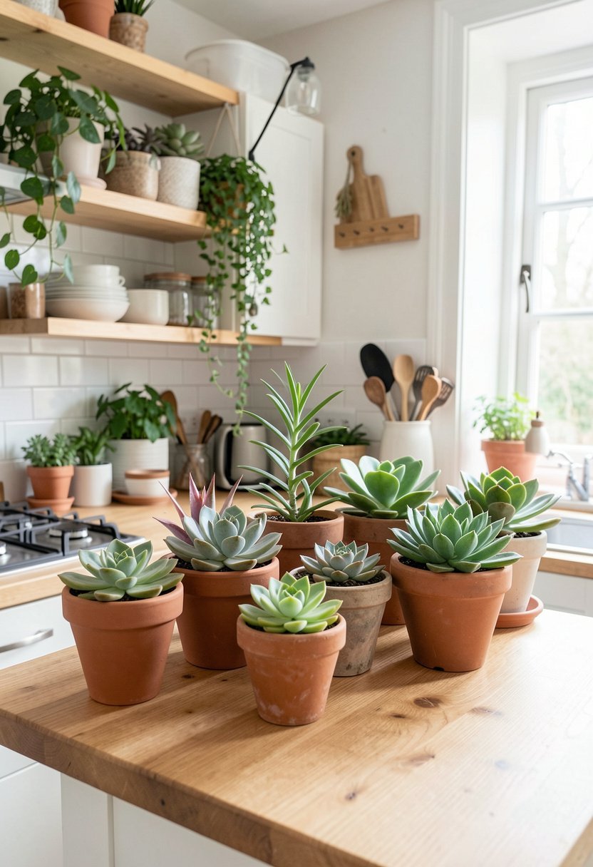 Add Succulents for Tiny Spaces