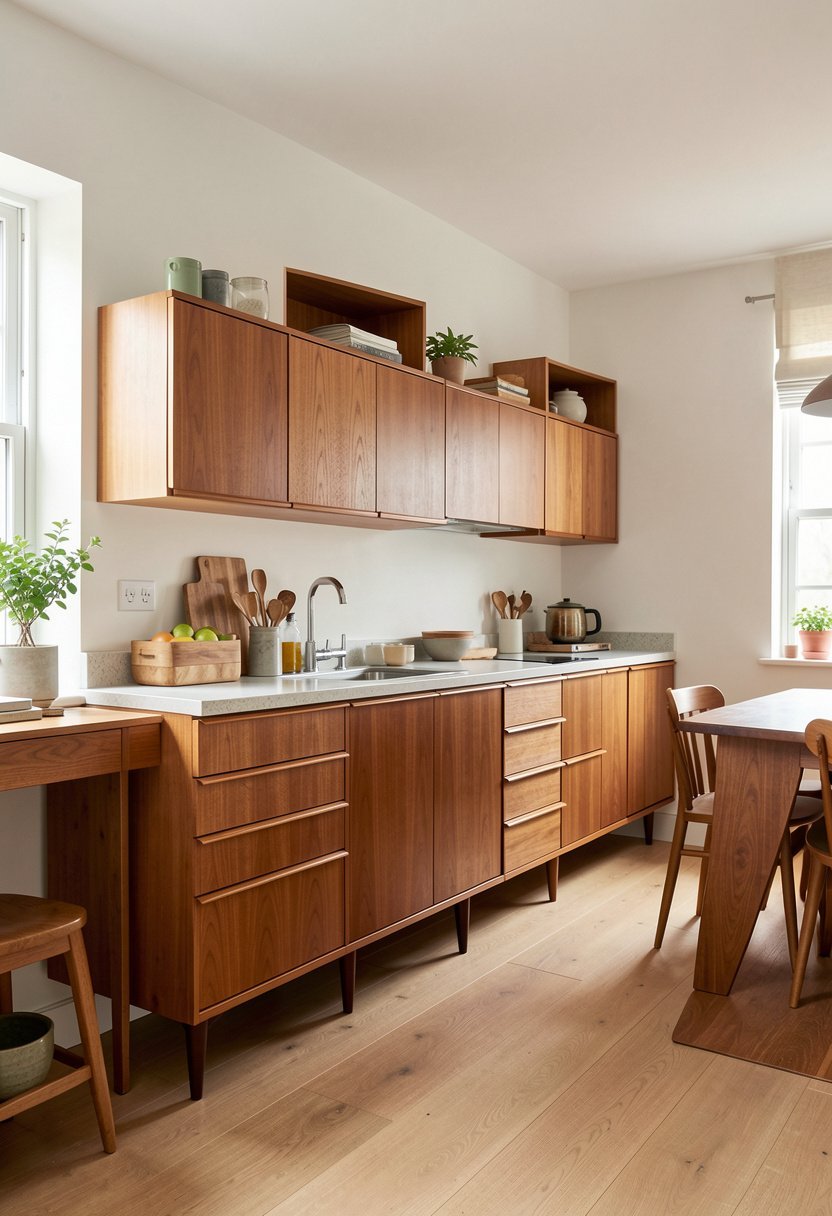 Add Tapered Legs to Cabinets