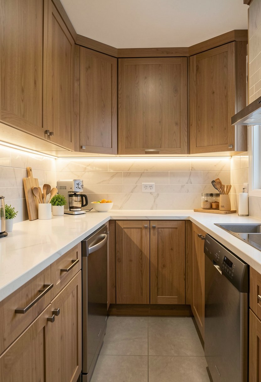 Add Under Cabinet Lighting Strips