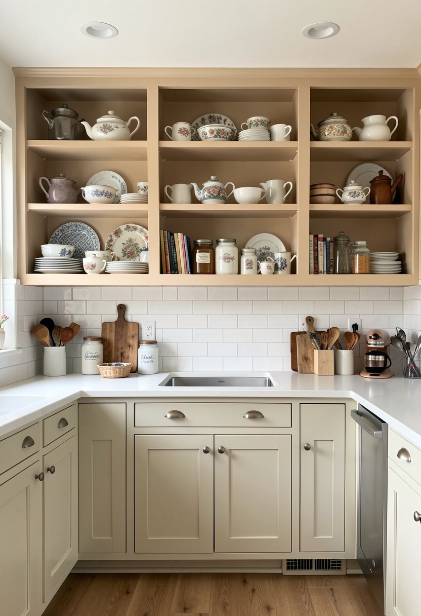 Antique Kitchenware Displays