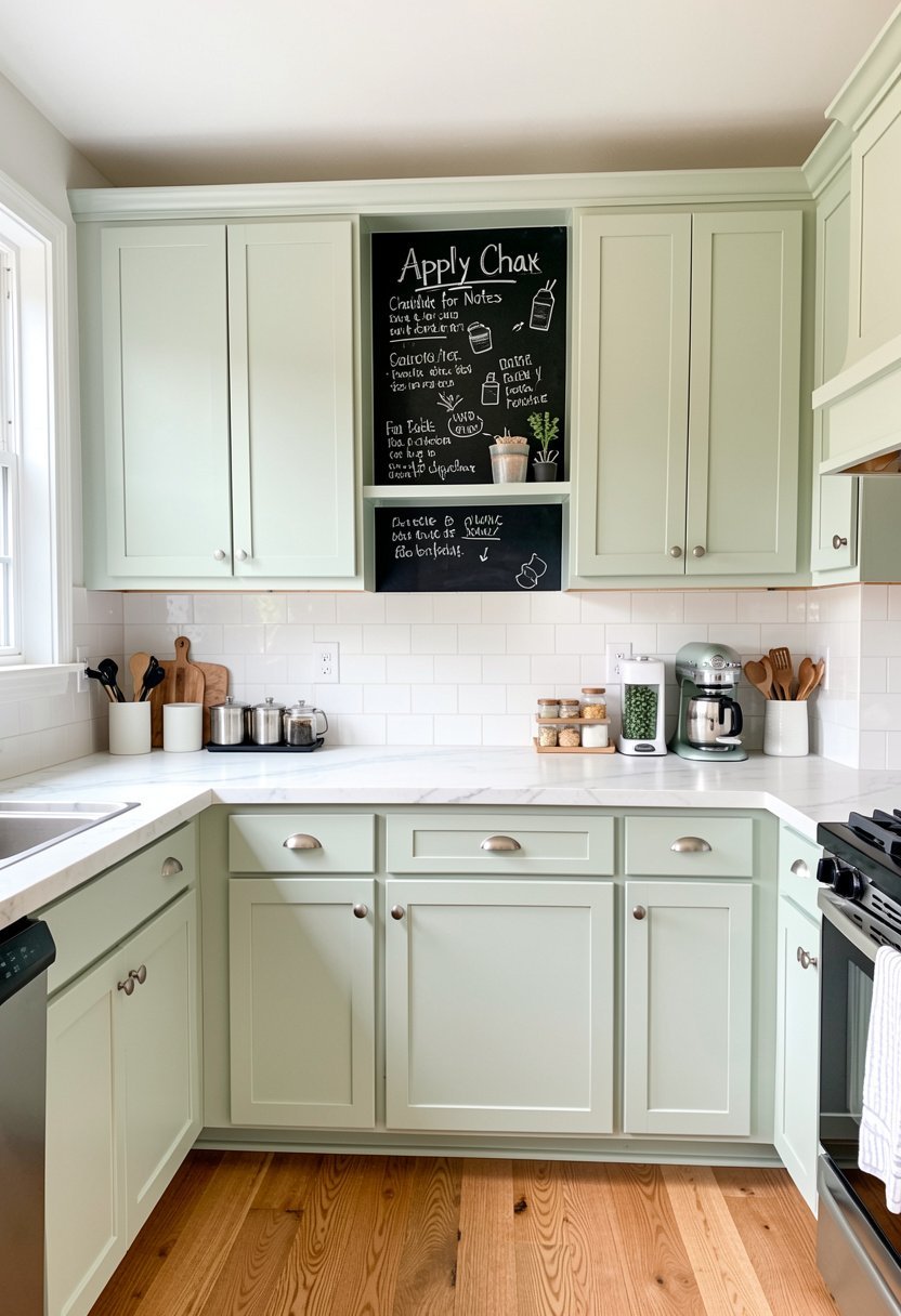 Apply Chalkboard Paint for Notes