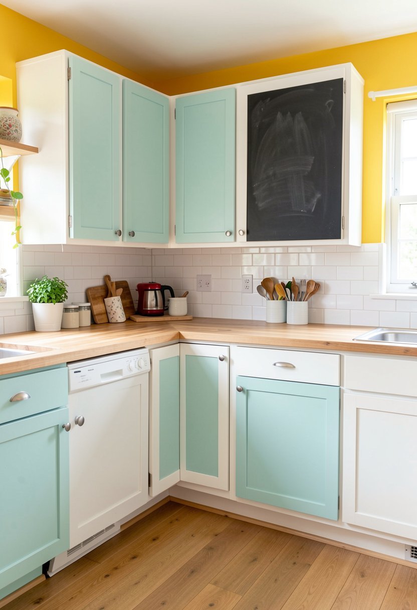 Apply Chalkboard Paint Panels