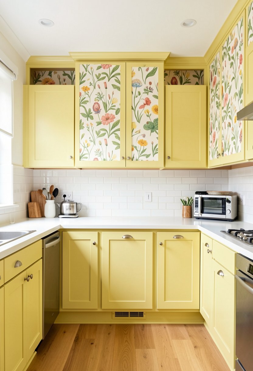 Apply Decorative Wallpaper Panels
