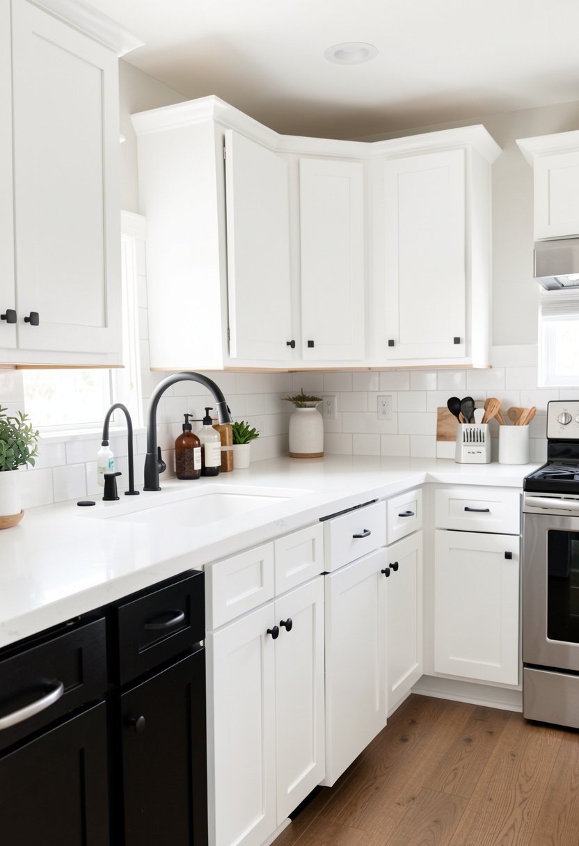 Black Faucet and White Sink