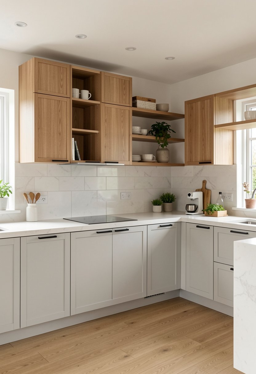 Box Style Cabinets for a Modern Grid