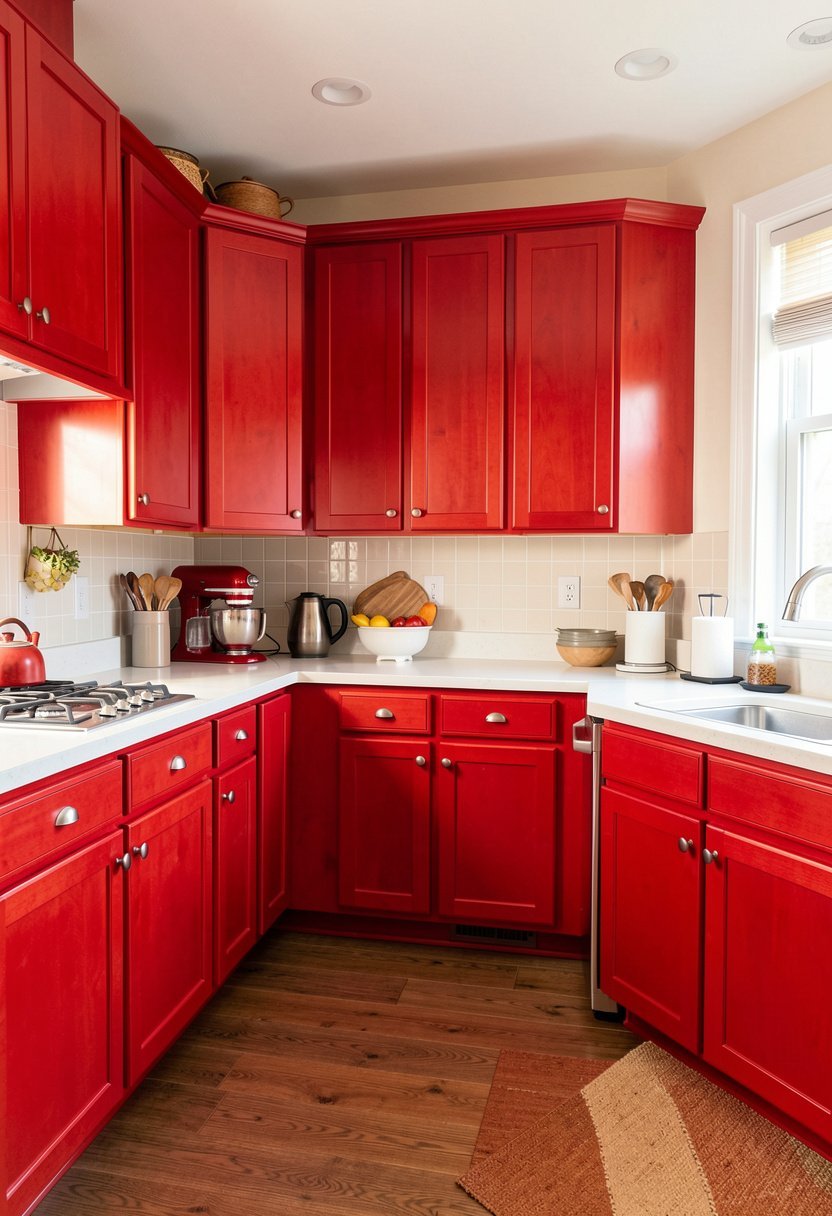 Bright Cherry for a Fun Vibe