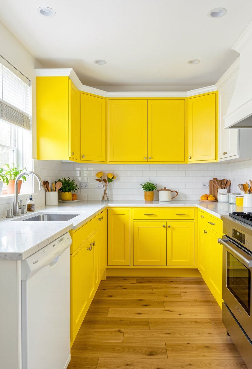 Bright Yellow Pops