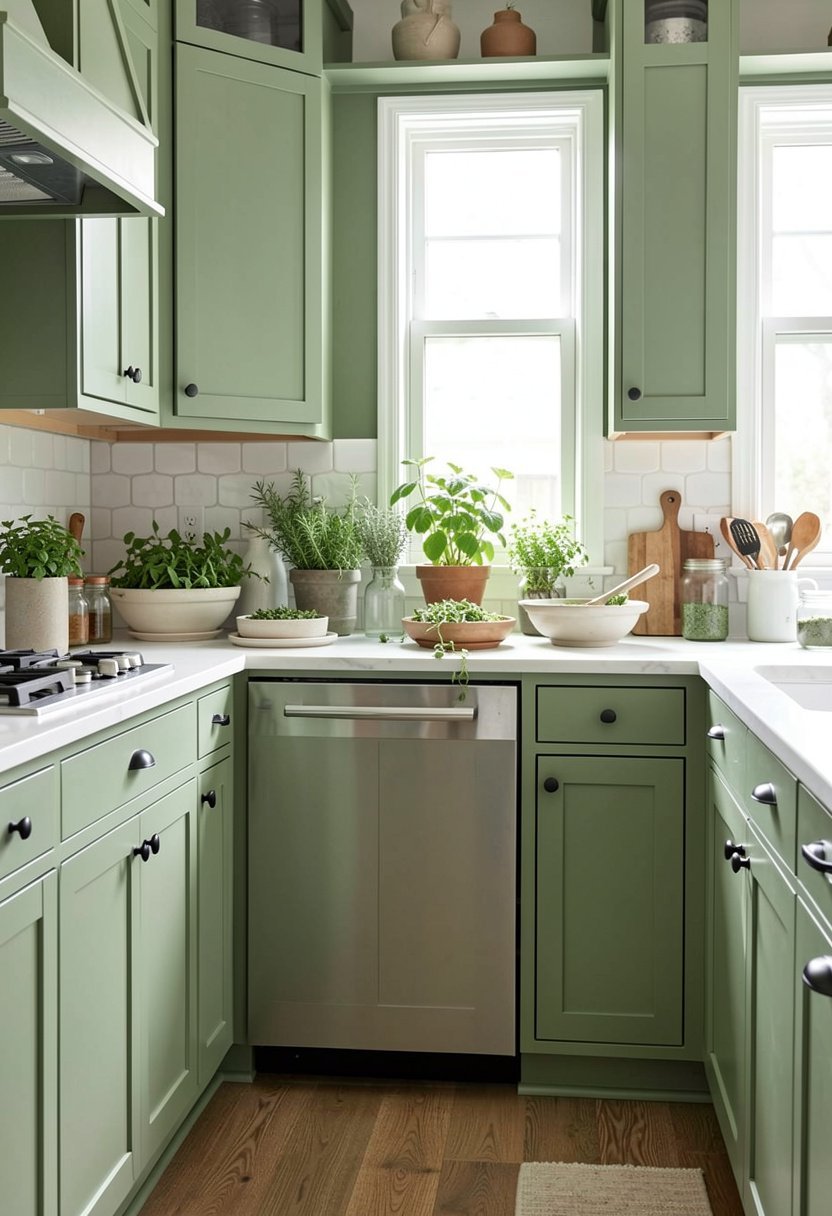 Bring in Sage Green Herbs