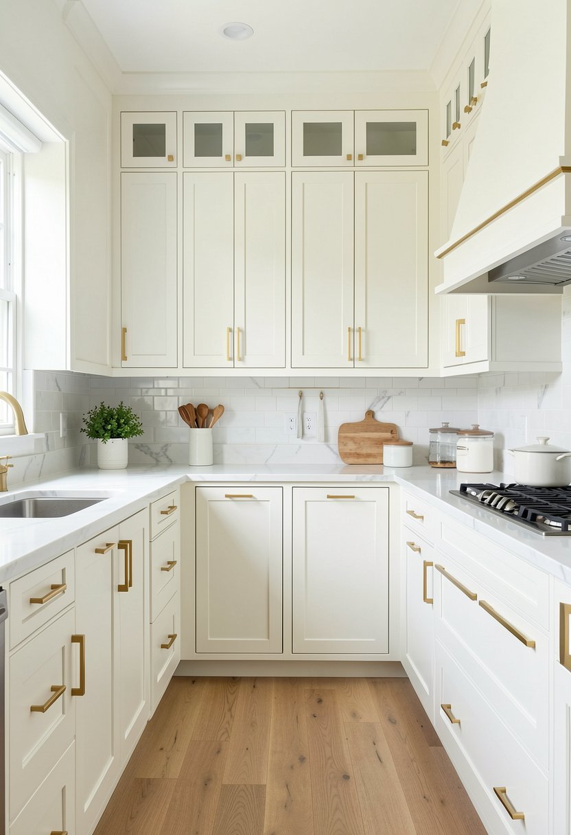Brushed Gold Hardware