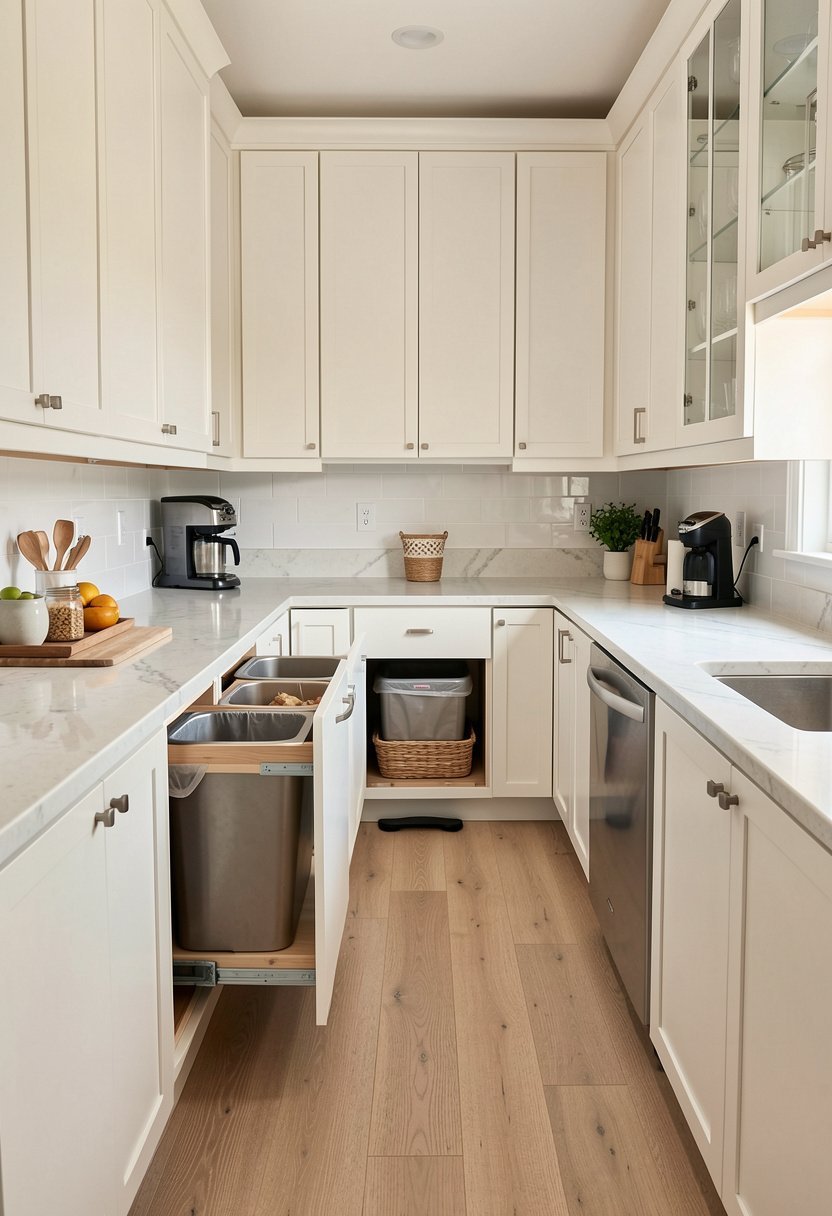 Build Pull-Out Trash Bins