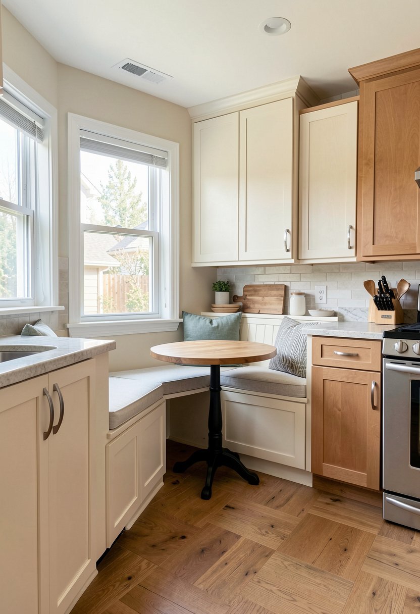 Built-in Breakfast Nook Seating