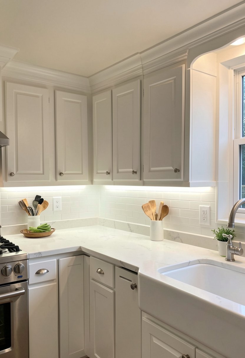 Cabinet Crown Molding Glow