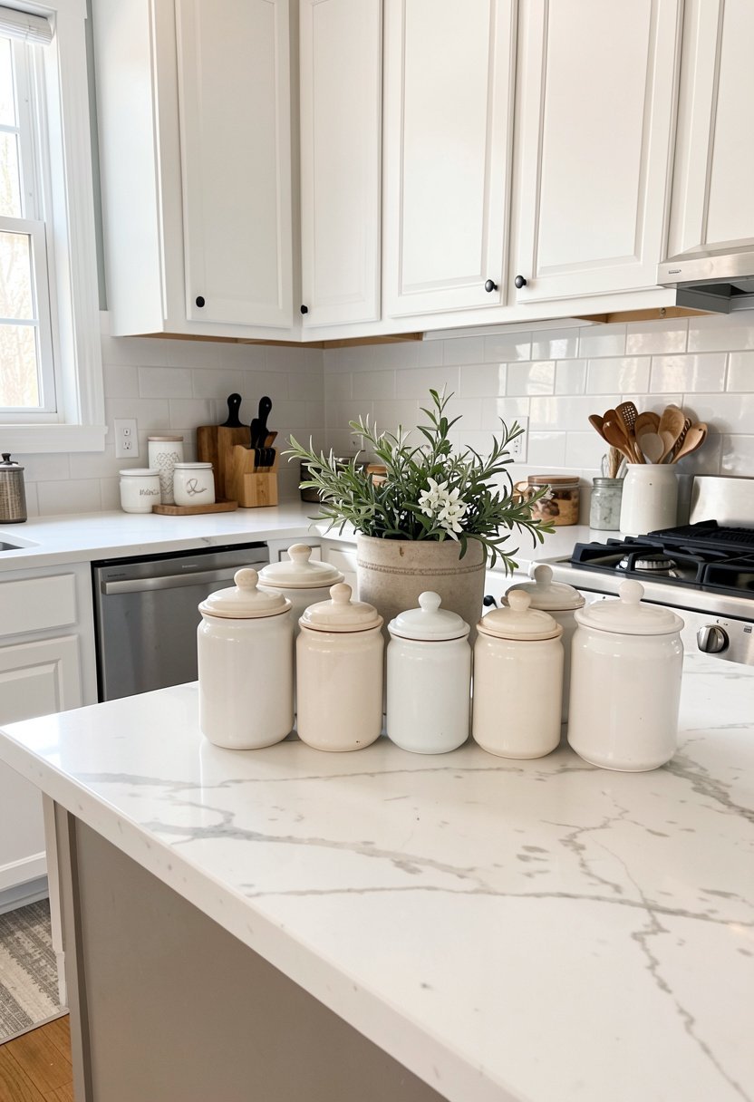 Ceramic Canisters for Storage