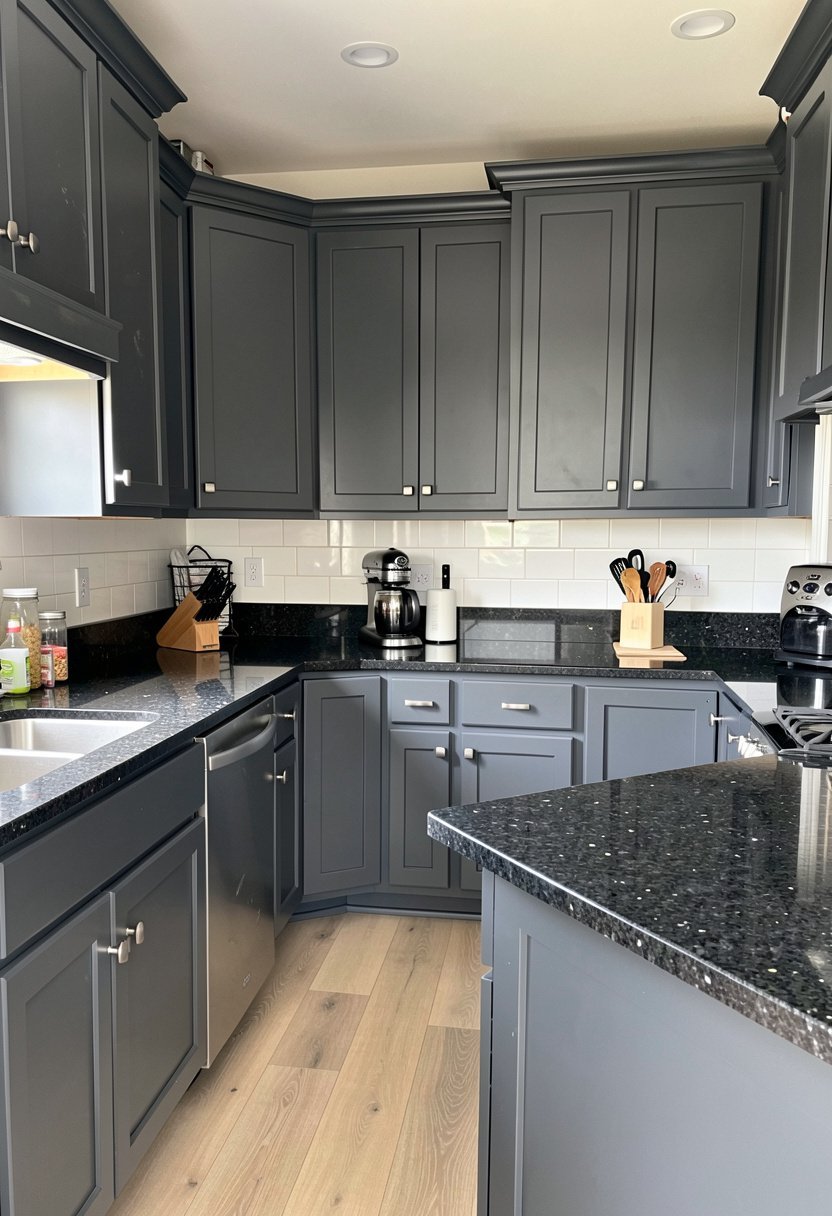 Charcoal Grey Cabinets