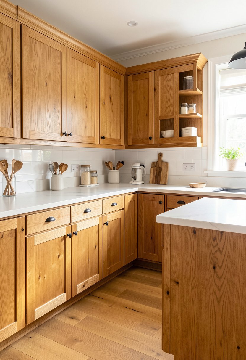 Choose a Rustic Honey Oak