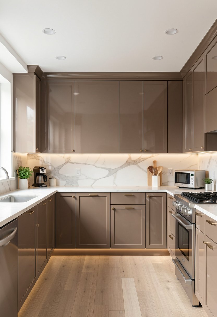 Choose Glossy Cabinet Finishes