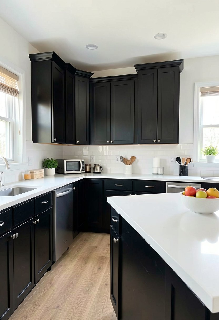 Choose White Countertops for Contrast