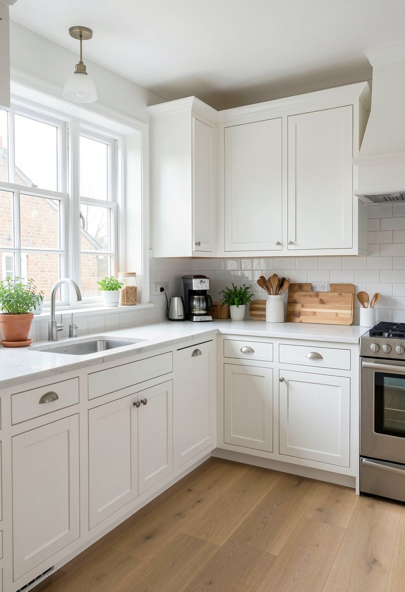 Classic White Shaker Drawers