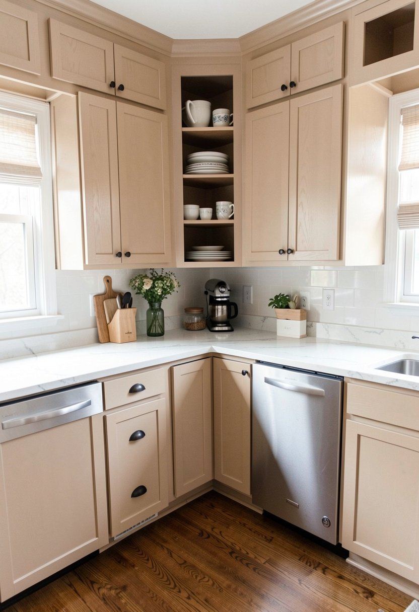 Corner Pantry Built Ins