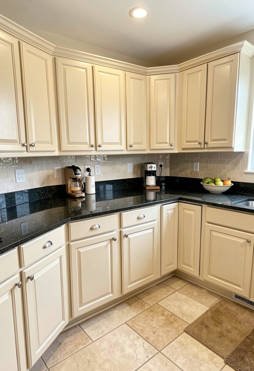 Creamy Beige Cabinets