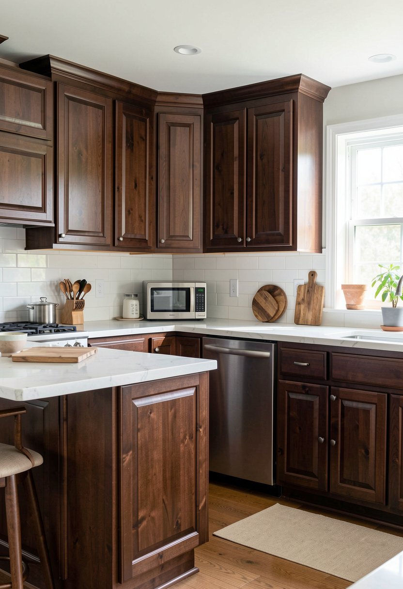 Dark Mahogany for Elegance
