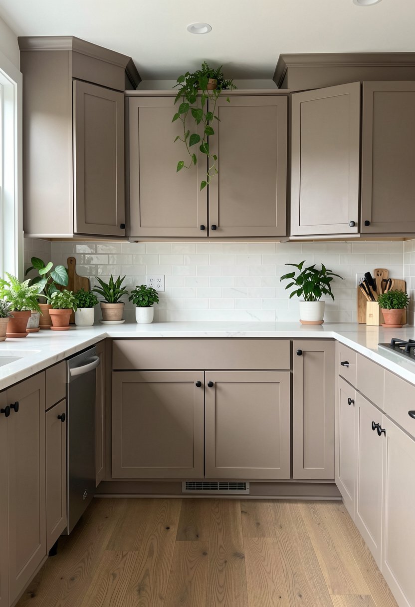 Decorate with Potted Green Plants