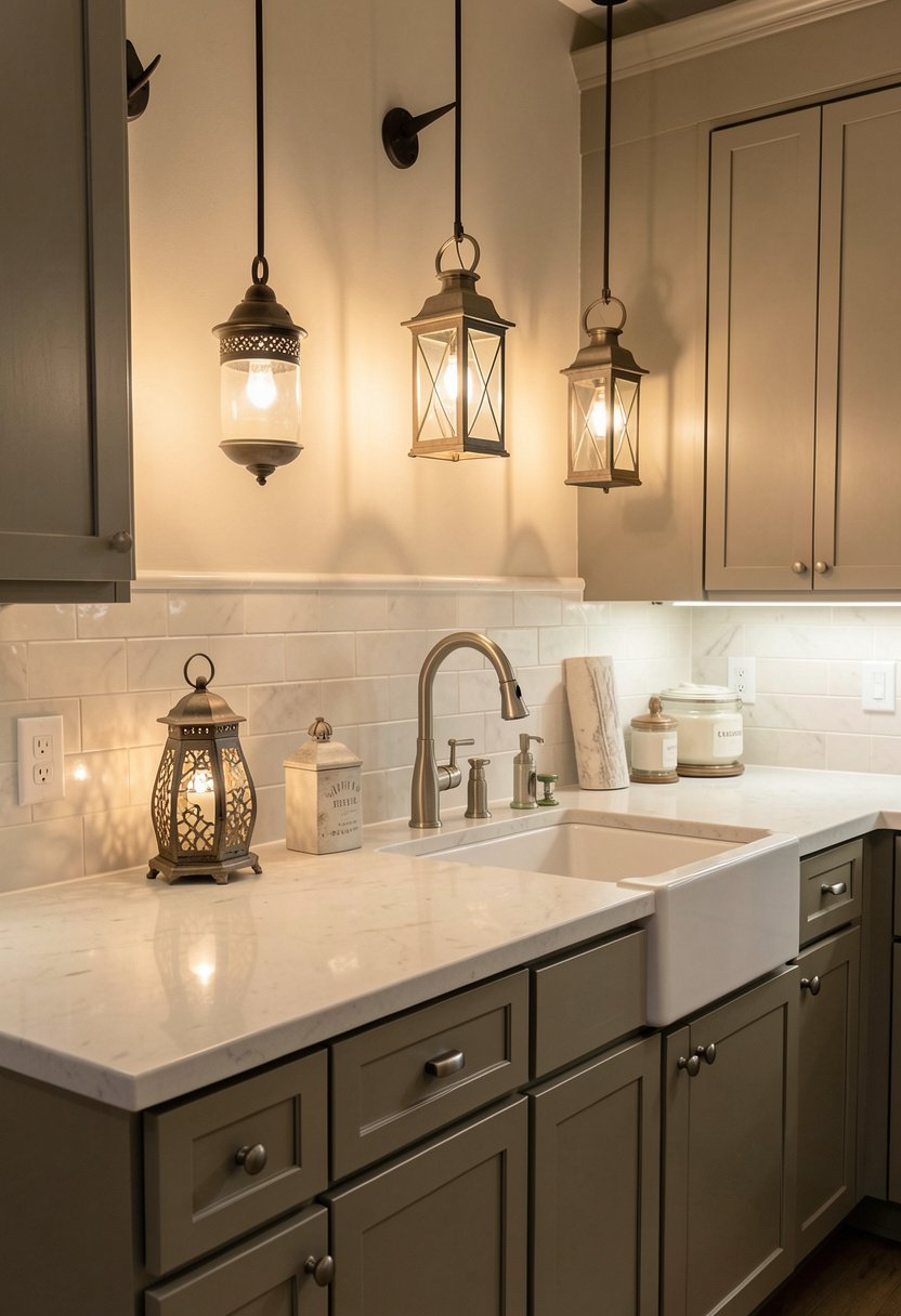 Decorative Lantern Sink Lighting