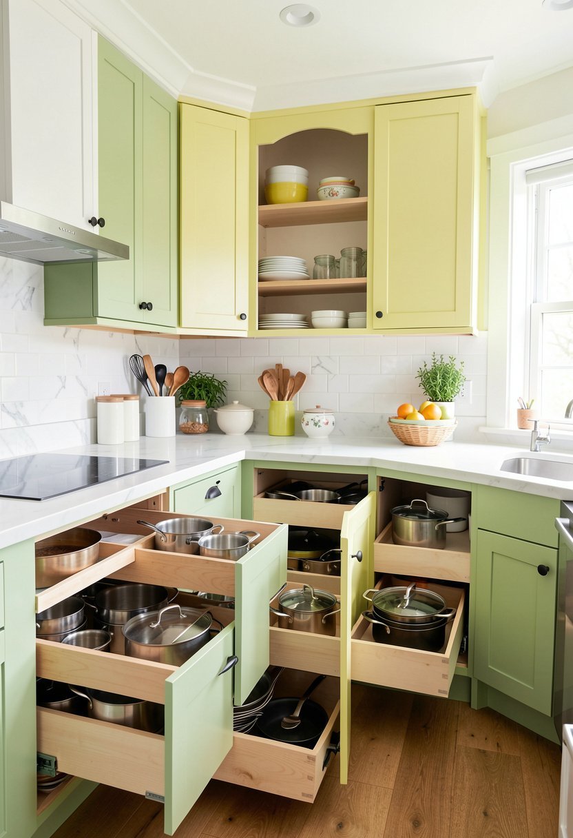 Deep Drawers for Pots