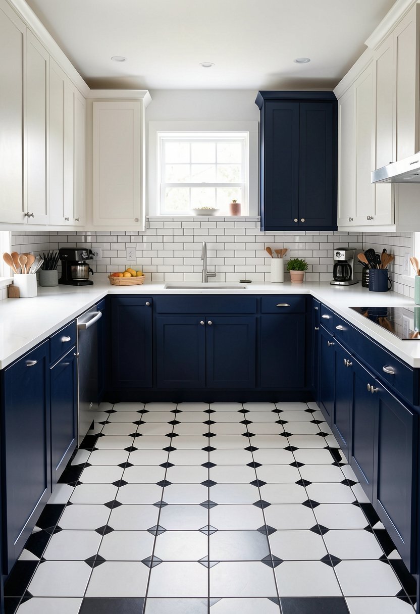 Deep Navy for a Bold Look