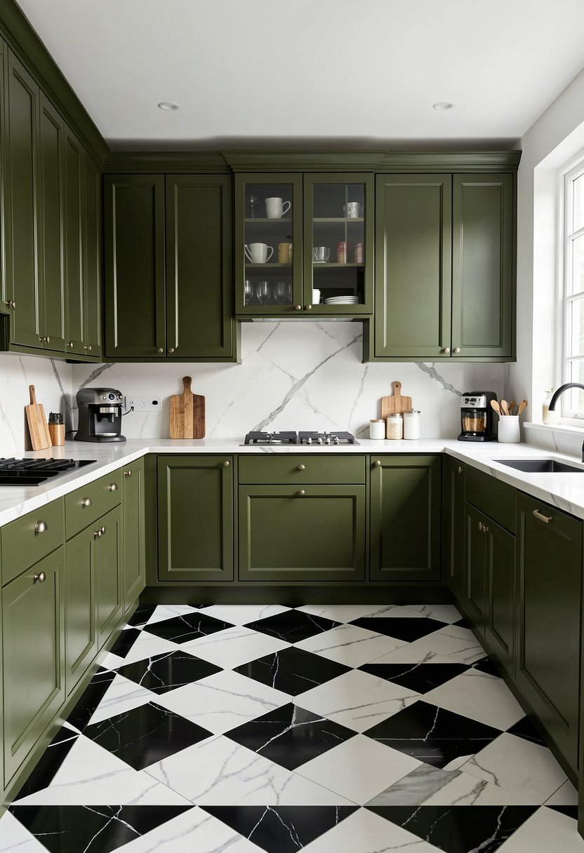 Deep Olive for Luxury