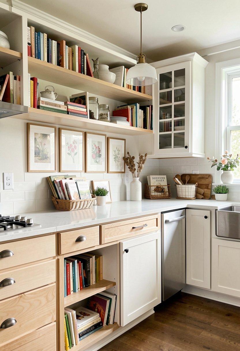 Display Your Favorite Cookbooks Openly