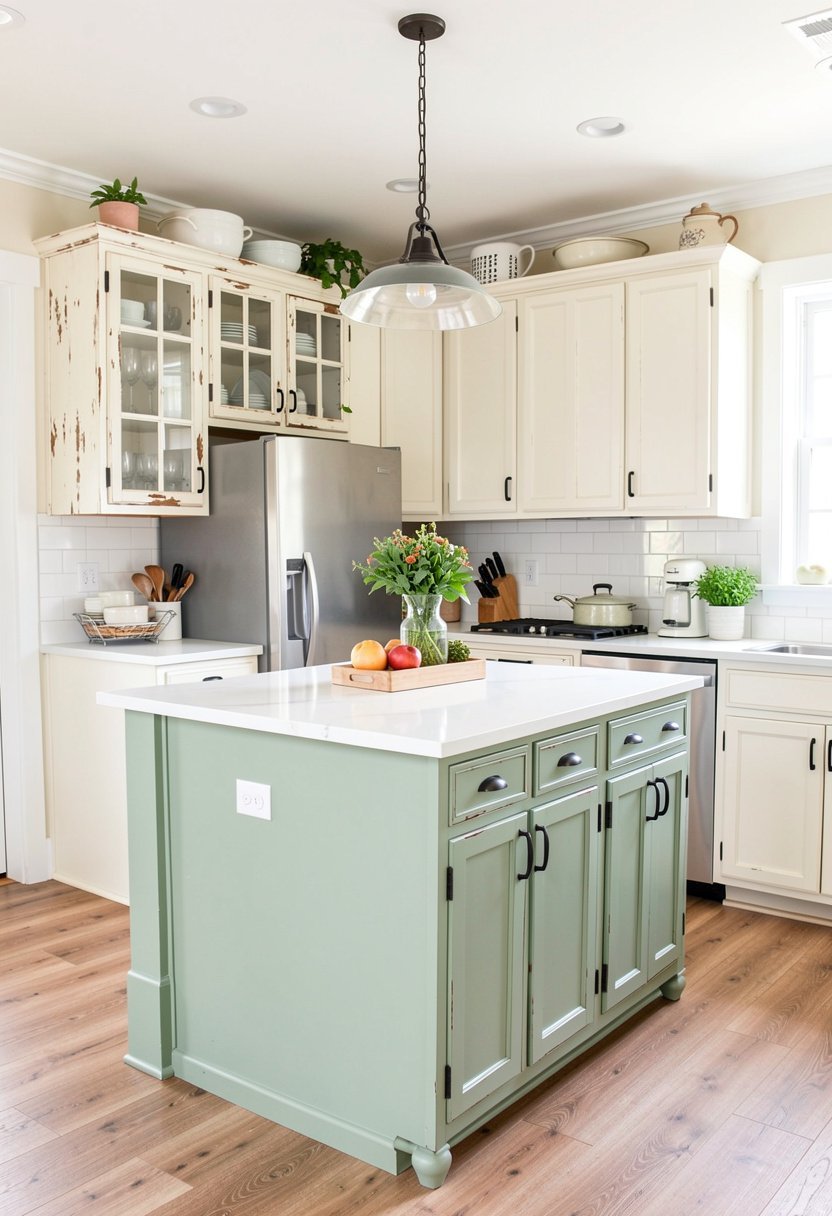 Distressed Farmhouse Look