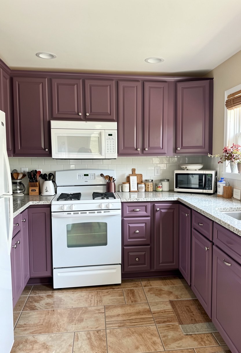 Dusty Plum Tones