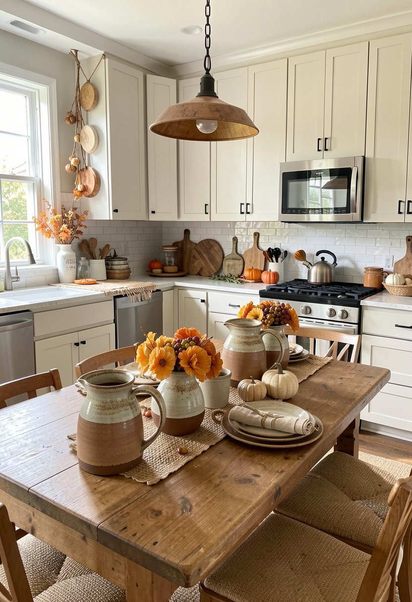 Earthy Ceramic Pitchers