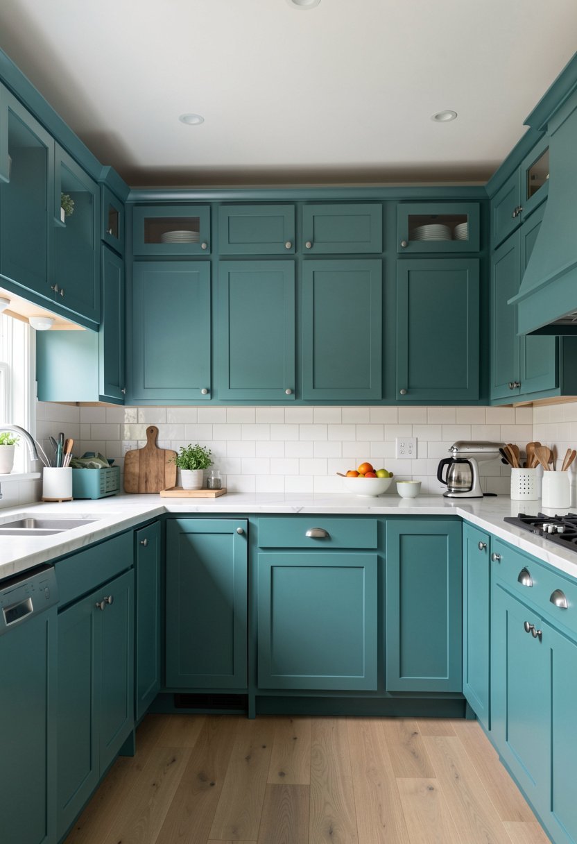 Embrace Matte Teal Finishes