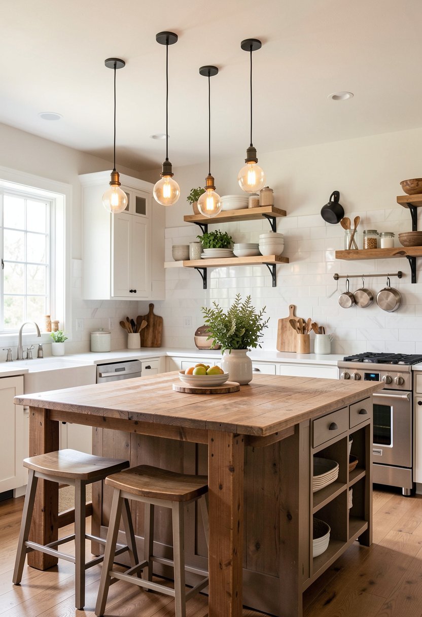 Exposed Edison Bulbs