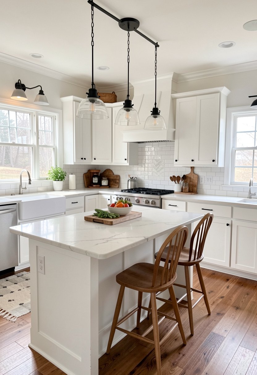 Farmhouse Flush Mounts