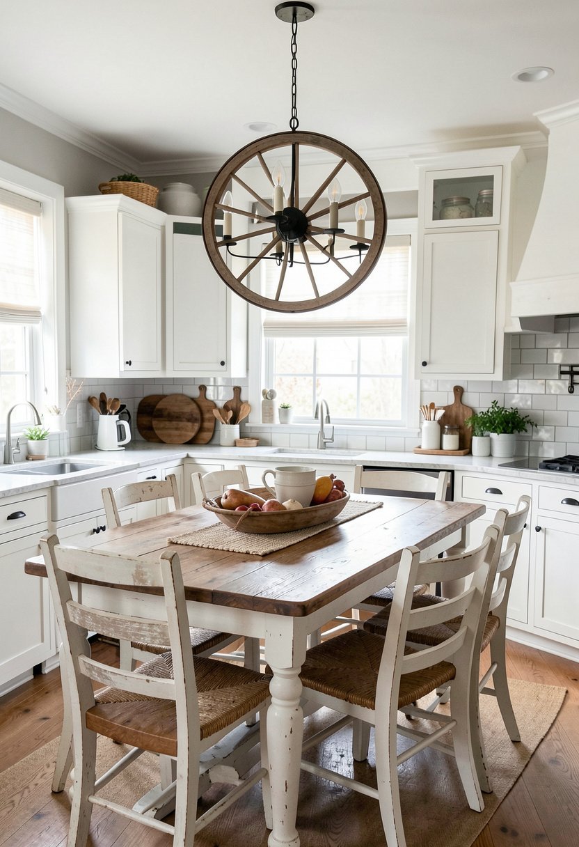 Farmhouse Wagon Wheel