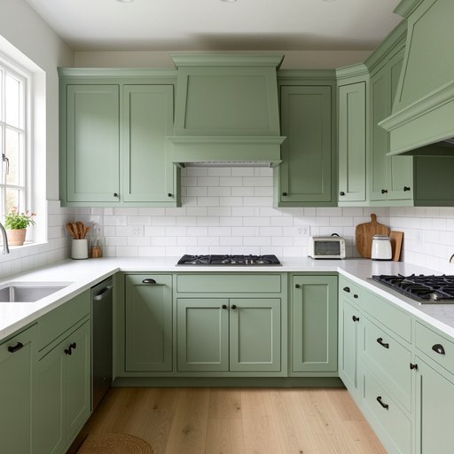 13 sage green kitchen cabinet ideas