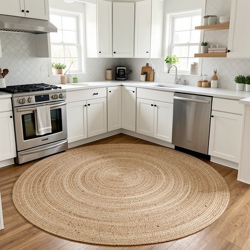 13 round kitchen rug ideas