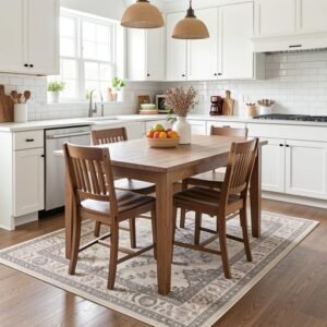 12 kitchen table rug ideas