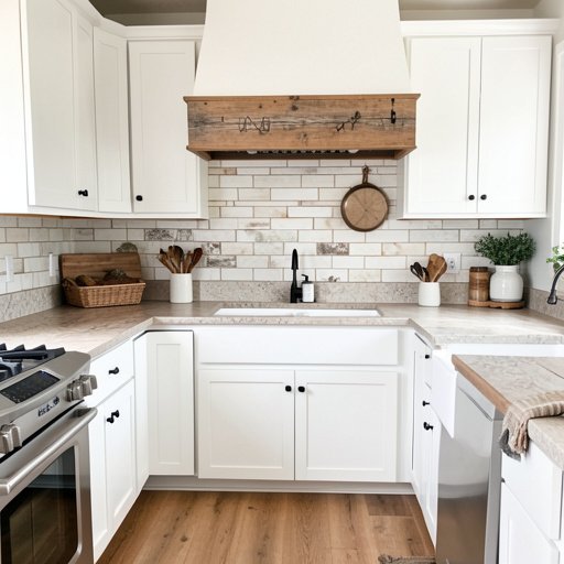 14 farmhouse kitchen backsplash ideas